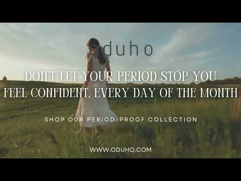 DON'T LET YOUR PERIOD STOP YOU | PERIOD PANTIES & SWIMWEAR | ODUHO