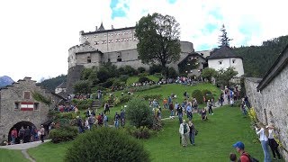 Hohenwerfen Castle - Falcon Show in 4K, Austria