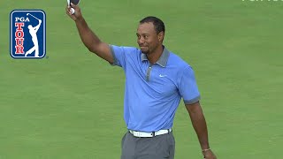 Check out some of Tiger Woods’ best shots, from long drives to clutch hole outs and putts to win tou