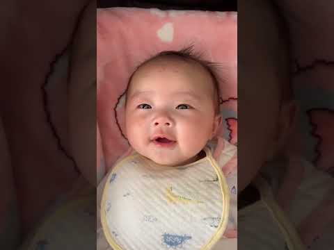Bayi 5 Bulan Belajar Ngoceh 😘😀😀😍 #shorts