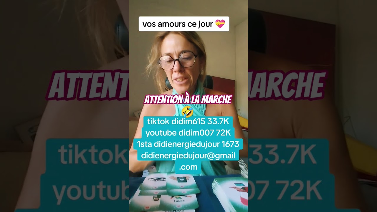 vos amours ce jour 💝 #guidance #voyance #tarot #message