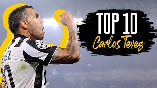 Top 10 BEST Carlos Tevez Goals with Juventus 🔥⚽️?