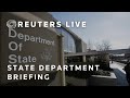 LIVE: State Department briefing with Matthew Miller