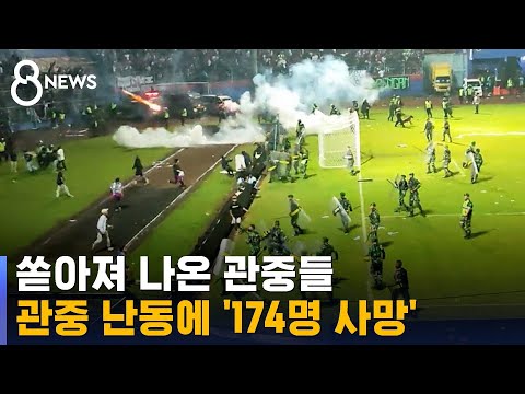 쏟아져 나온 관중들…'174명 사망' 축구장 난동 최악 참사 / SBS