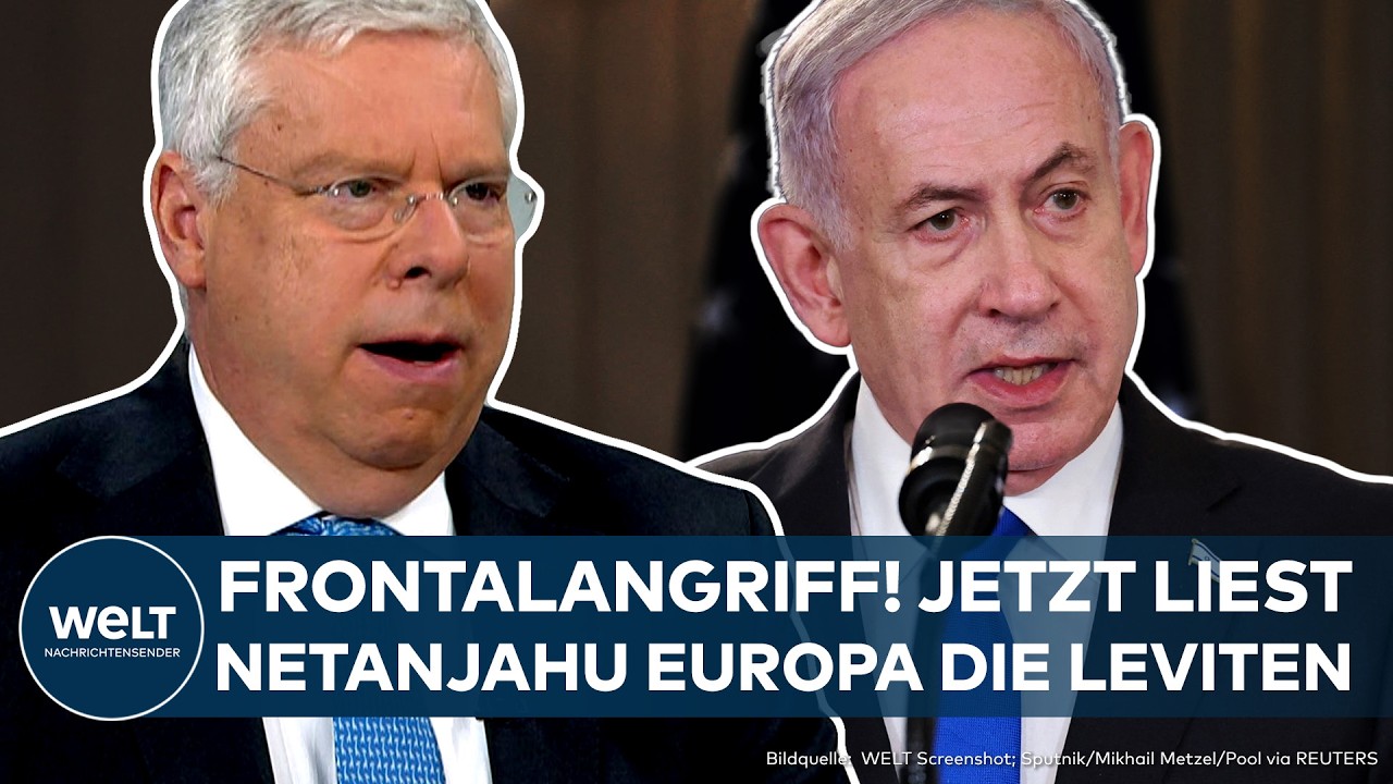 ISRAEL: Frontalangriff! Netanjahu liest Europa die Leviten! Jürgen Hardt (CDU) kontert knallhart