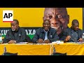 Ramaphosa indicates ANC will seek to form a national unity government in South Africa
