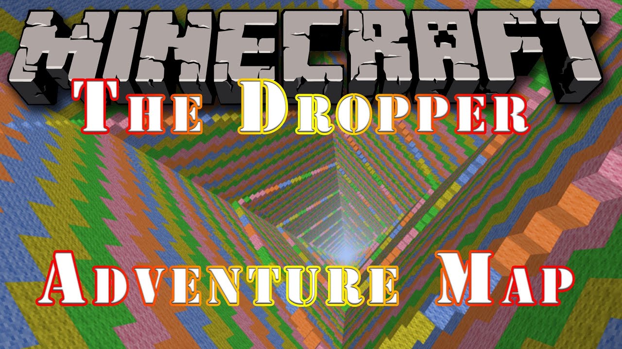 Minecraft Adventure Map The Dropper Part 1 YouTube