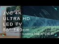 JVC  LT-55VU72K 4K ULTRA HD LED TV+LED Strip Lighting RGB 5V USB Kit