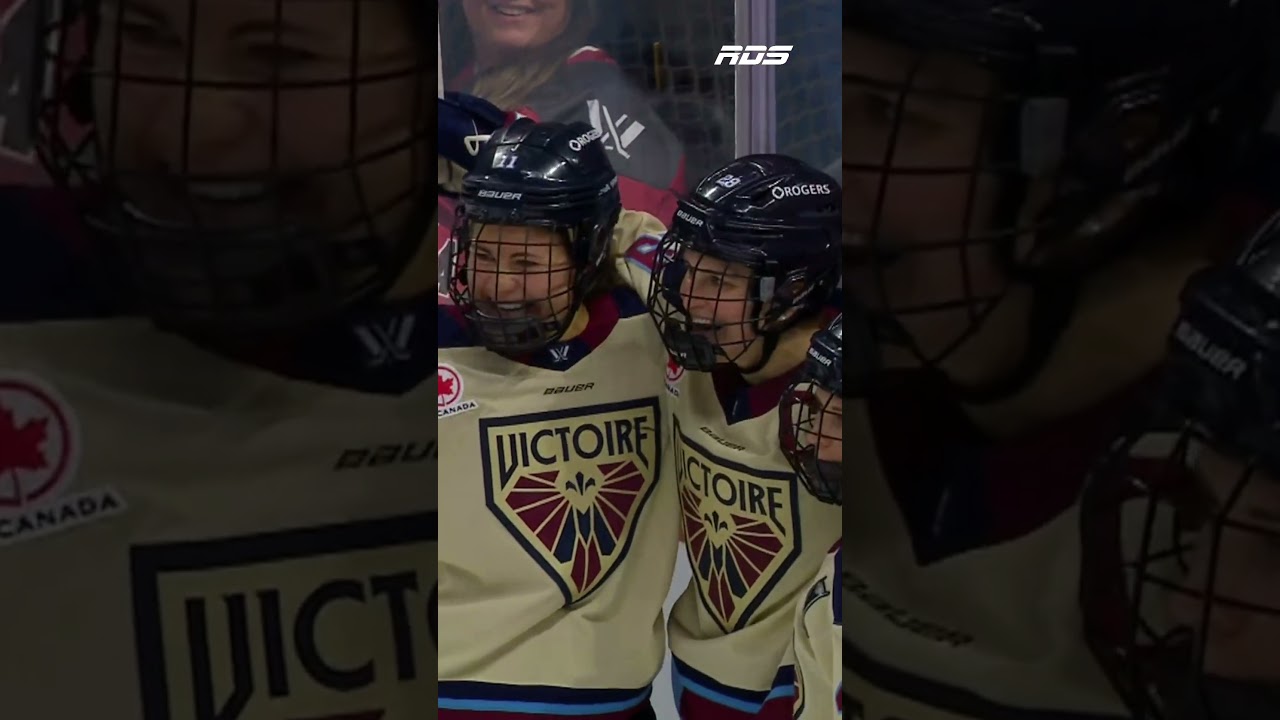 Abby Roque donne les devants à la Victoire dans le match no 4! 🔥#WalterCup