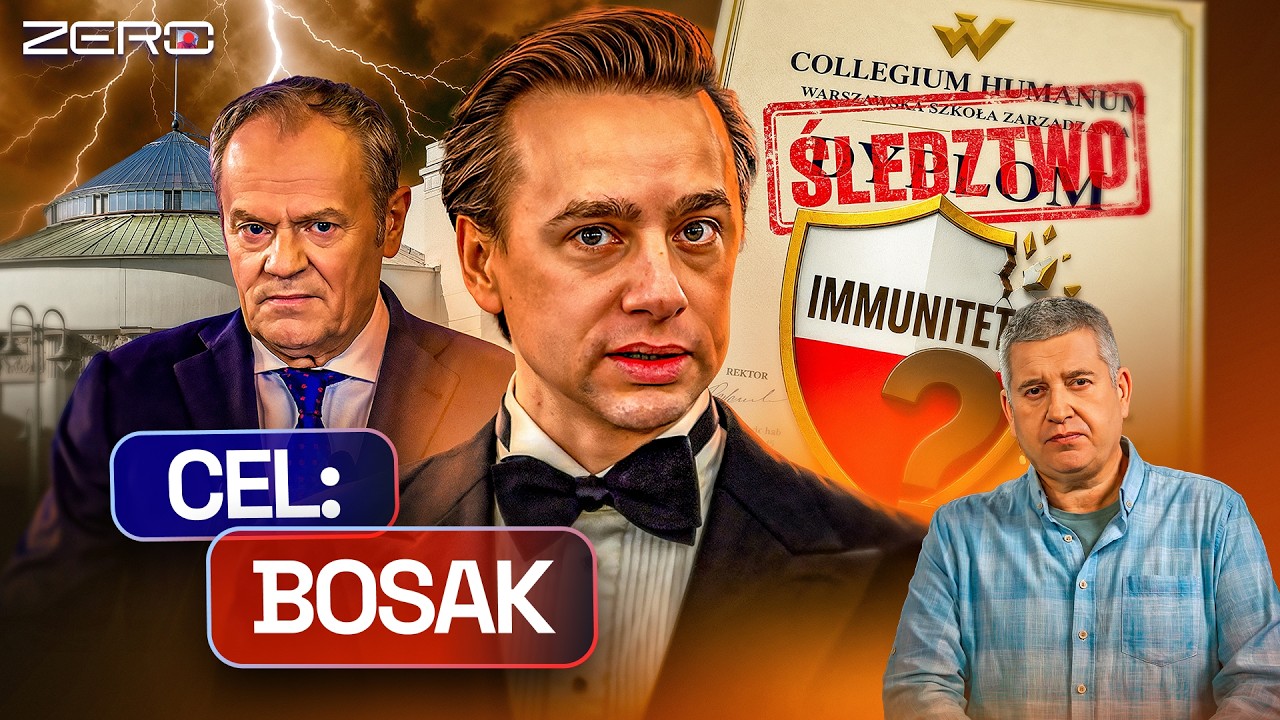 ZNISZCZYĆ BOSAKA - COLLEGIUM HUMANUM, IMMUNITET, PROKURATURA
