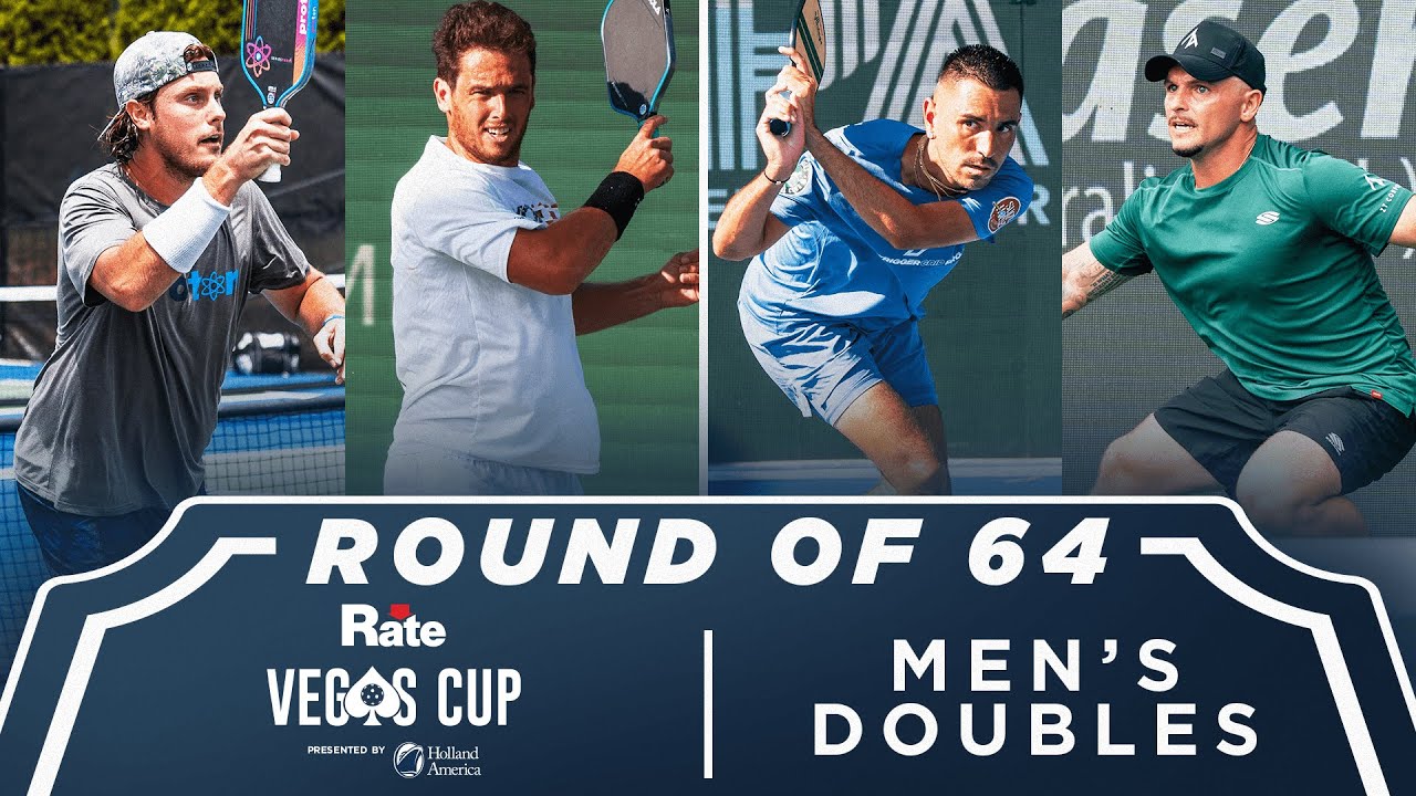 Dow/Scarpa v Joseph/Rahachou at the Rate Vegas Cup presented by Holland America