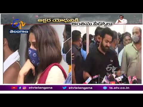 Jr. NTR speaks after paying tributes to late Sirivennela