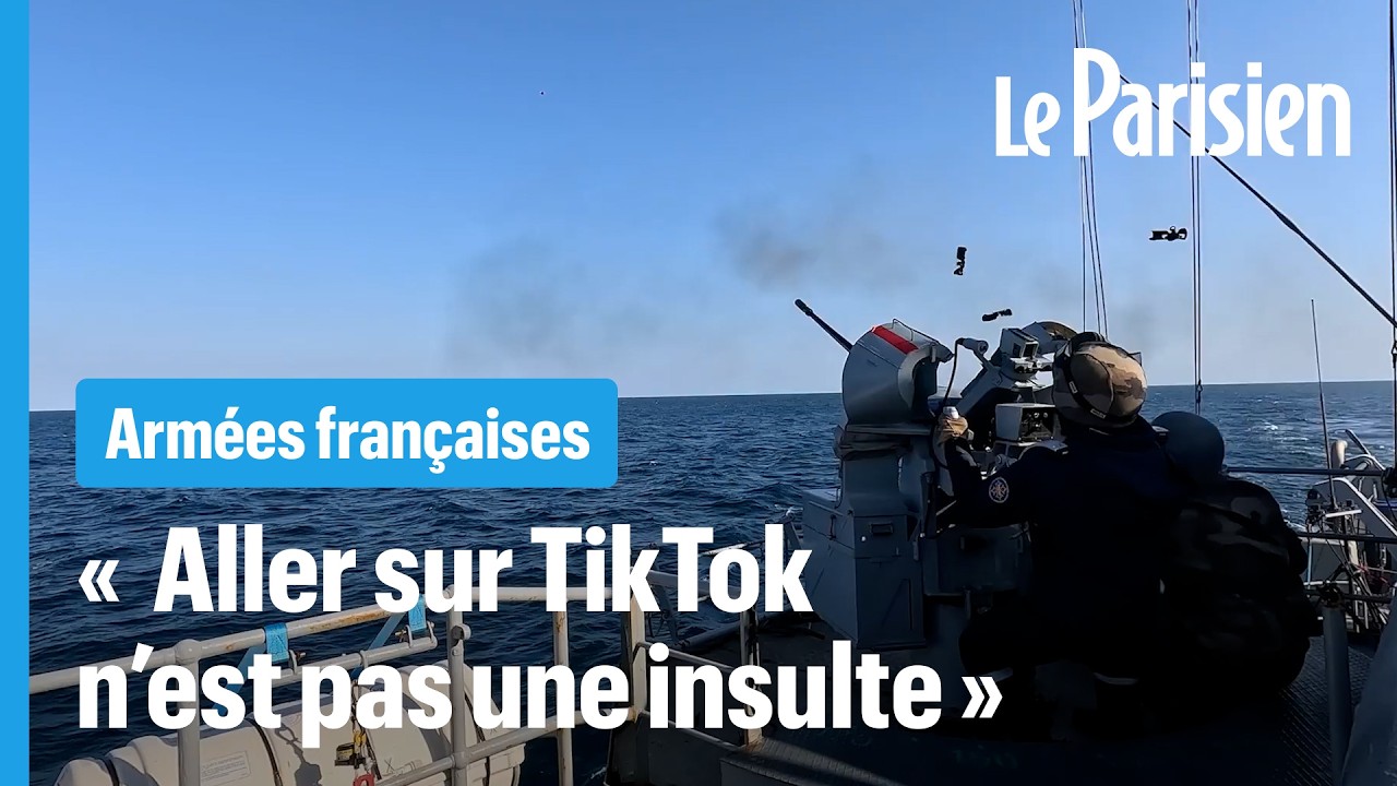Explosions, musique hardcore... l'Armée française en roue libre sur TikTok ?
