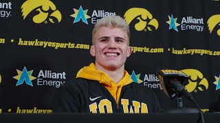 Hear From Angelo Ferrari, Tom Brands, And Michael Caliendo after Iowa's Win Over Oklahoma State