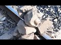 Viral video: Boulders found on Pune-Mumbai railway line - major accident averted