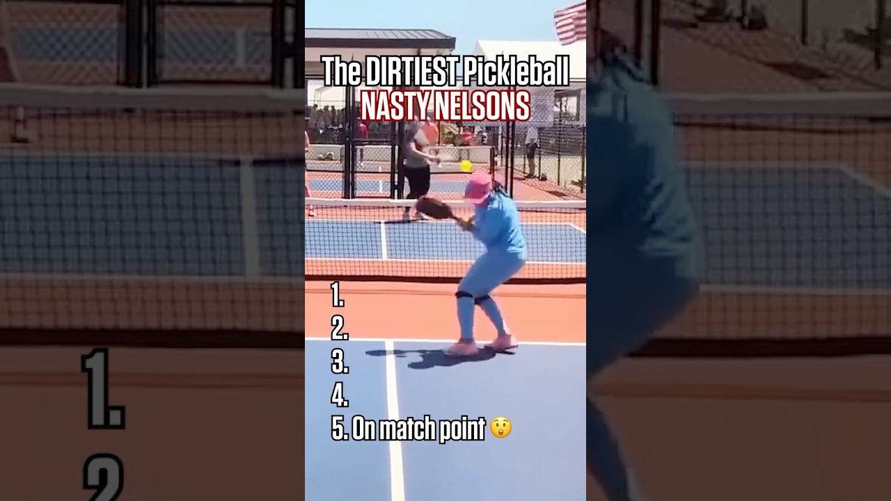 The DIRTIEST Pickleball Shot 😳