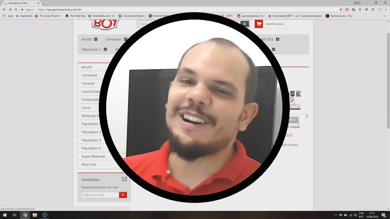 LOJA VIRTUAL DE VIDEOGAMES - Gameplay do Boy
