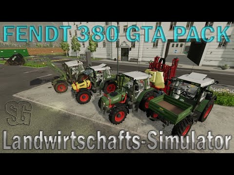 Fendt 380 GTA Pack with various attachment tools v1.0.0.0