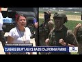 $50,000 reward offered for protester at ICE clashes in Southern California - 02:56 min - News - Video