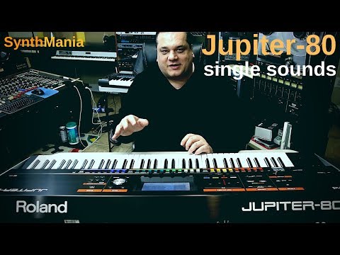 video Roland JUPITER-80 Synthesizer