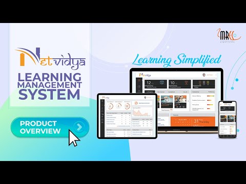 Learning Simplified with 'Netvidya LMS' - Product Overview