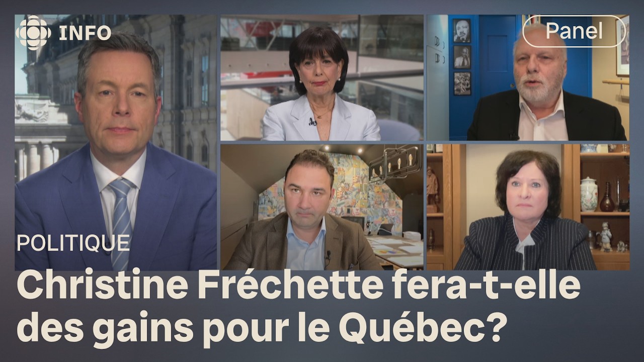 Christine Fréchette rencontre le représentant de Donald Trump au commerce | Mordus de politique
