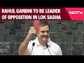 Rahul Gandhi Latest News | Rahul Gandhi To Be Leader Of Opposition In Lok Sabha, Announces Congress