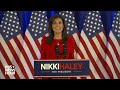 WATCH LIVE: Nikki Haley speaks amid reports she will end campaign for GOP presidential nomination  - 04:20 min - News - Video