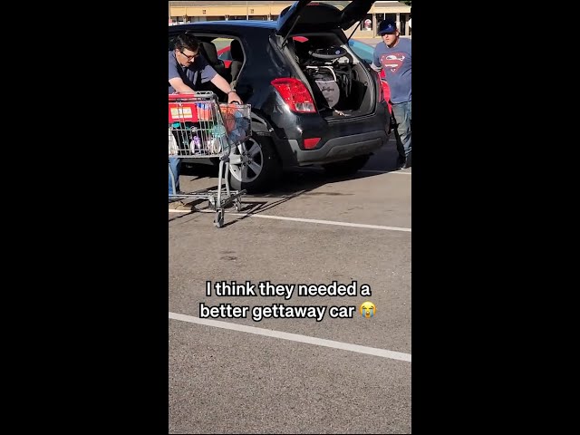 Caught thieves attempting to steal on Father's Day