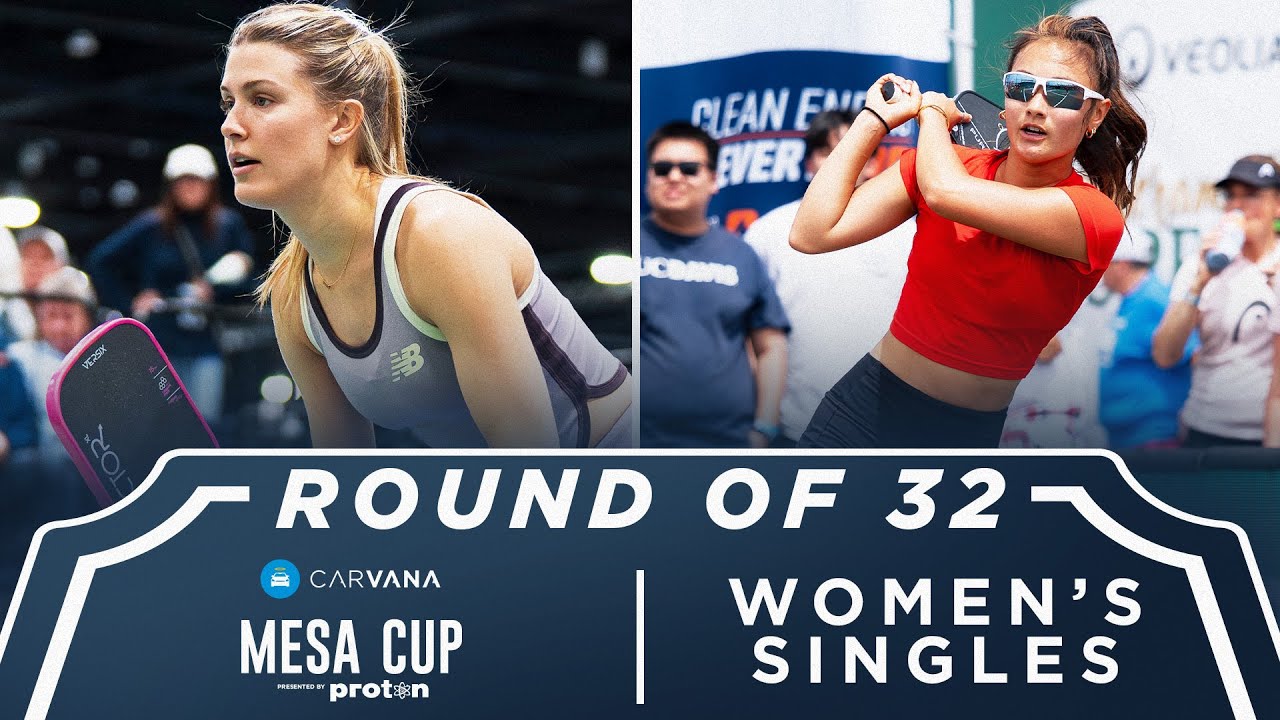 Genie Bouchard v Alix Truong at the Carvana Mesa Cup