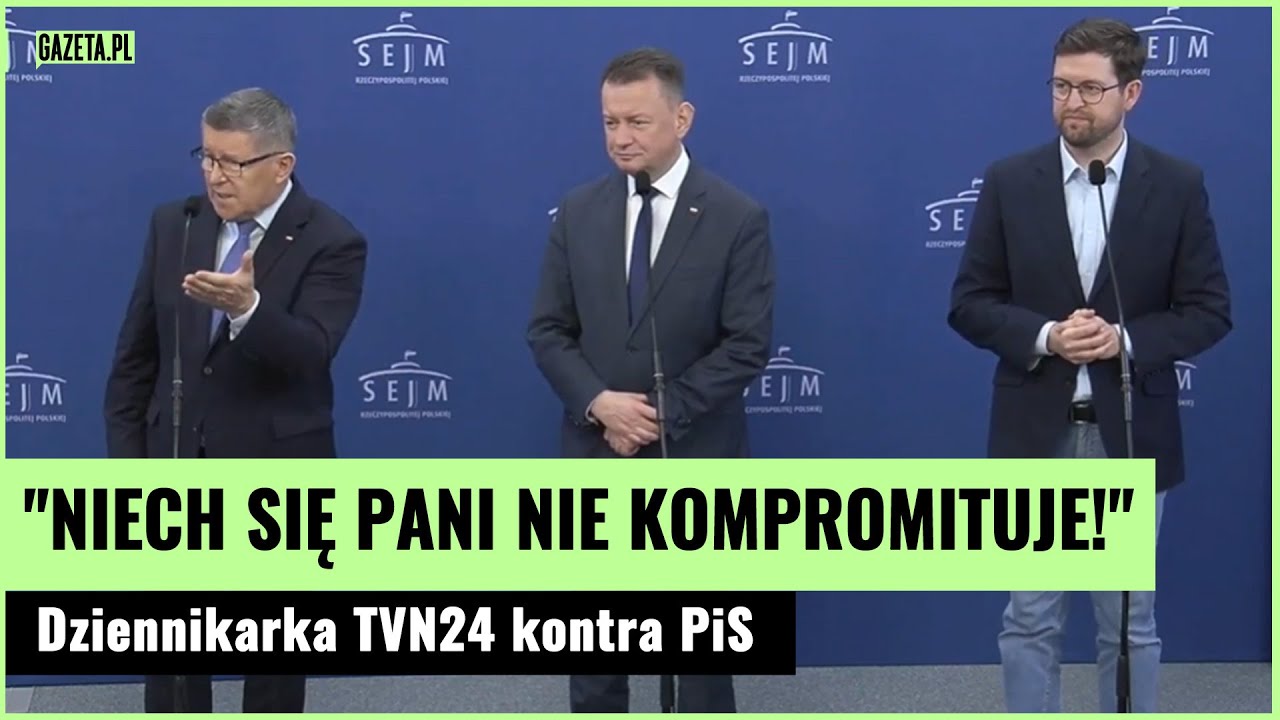 Spięcie polityków PiS z dziennikarką TVN. "Nie mamy panu prezesowi Obajtkowi nic do zarzucenia"