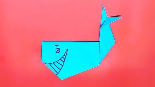 יצירה לוויתן מאוריגמי