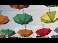Extreme Heat | Colorful Umbrellas Shelter People from the heat wave | #heatwave