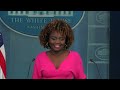 LIVE: White House briefing with Karine Jean-Pierre  - 23:34 min - News - Video