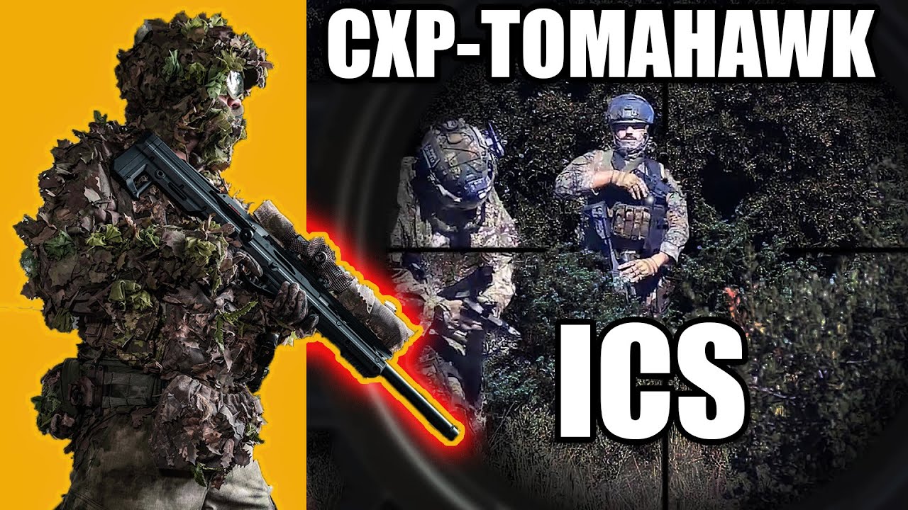CXP-Tomahawk ICS / SNIPER AIRSOFT GAMEPLAY
