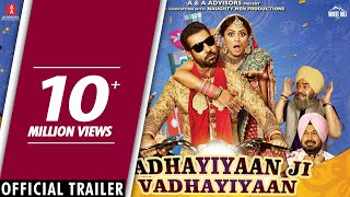 Vadhayiyaan Ji Vadhayiyaan 2018 Movie Trailer Video HD