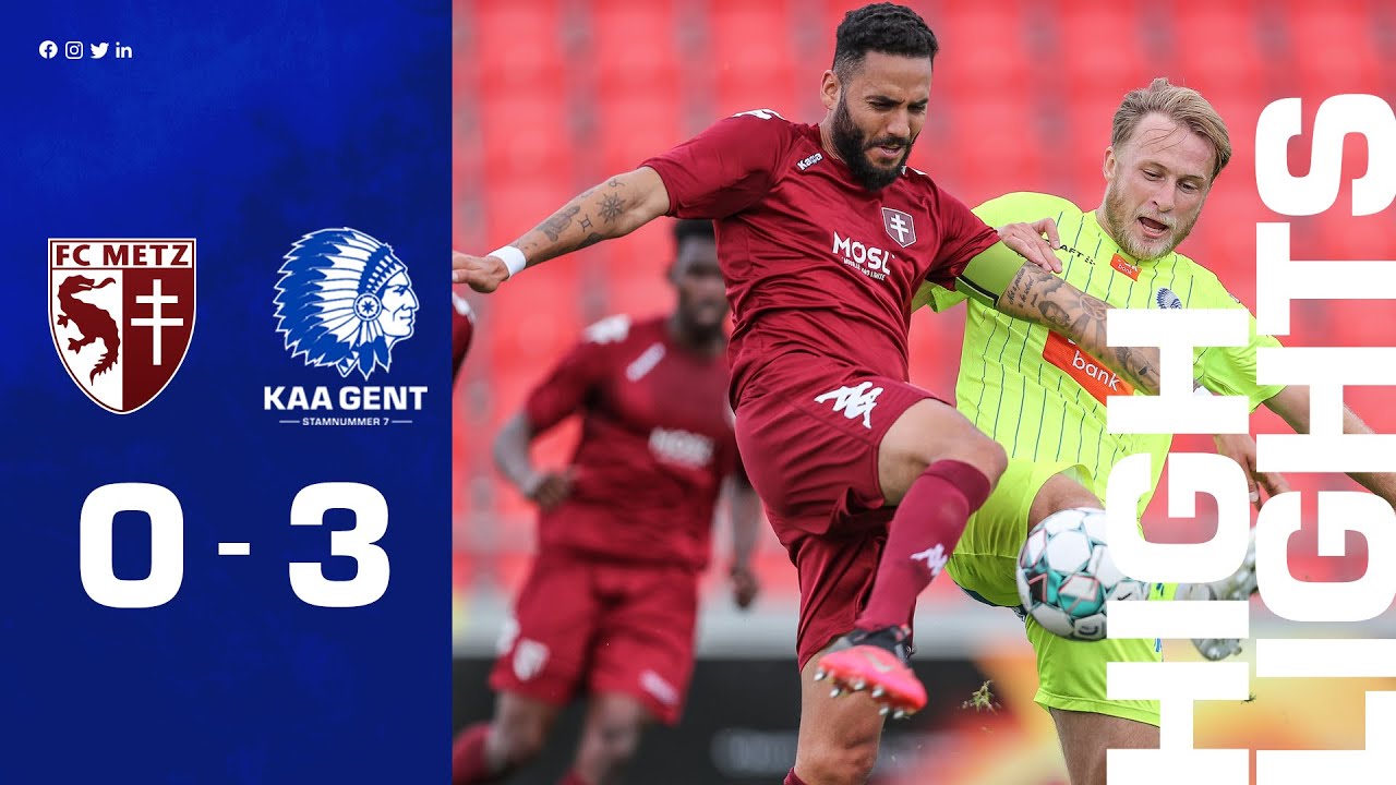 FC Metz - KAA Gent: 0-3