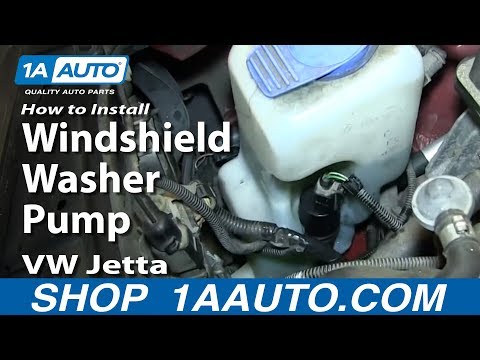 VW BORA A4 (MKIV) - Windshield Washer Pump Replacement