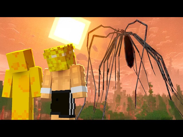Me Enfrenté a la ARACNOFOBIA en Minecraft...