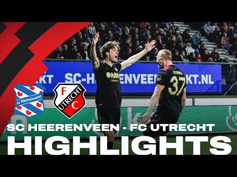sc Heerenveen - FC Utrecht | HIGHLIGHTS