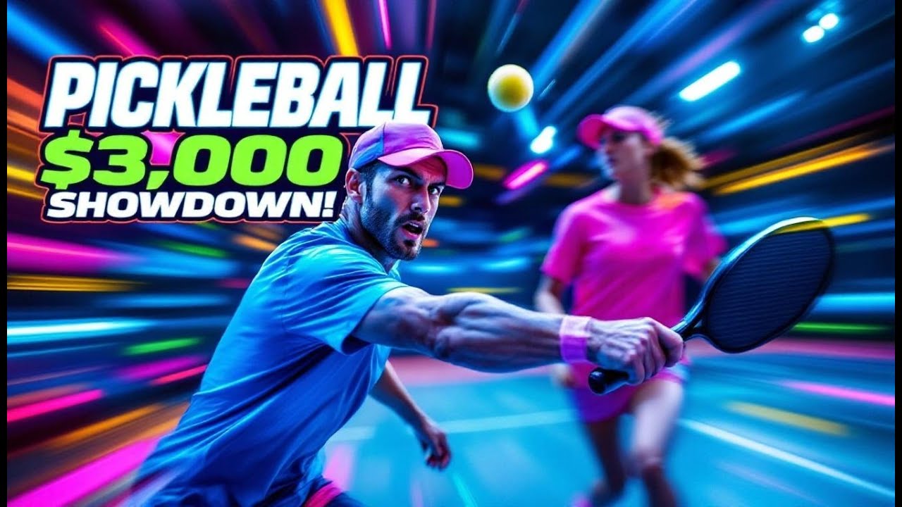 $3000 Pickleball Tournament Mixed Doubles Second Round Match