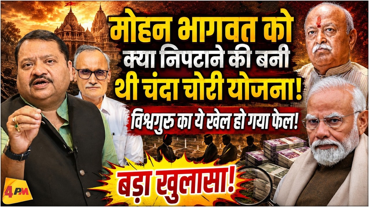 मोहन भागवत को निपटाने के फिराक में थे मोदी, बड़ा खुलासा! || Modi || Mohan Bhagwat