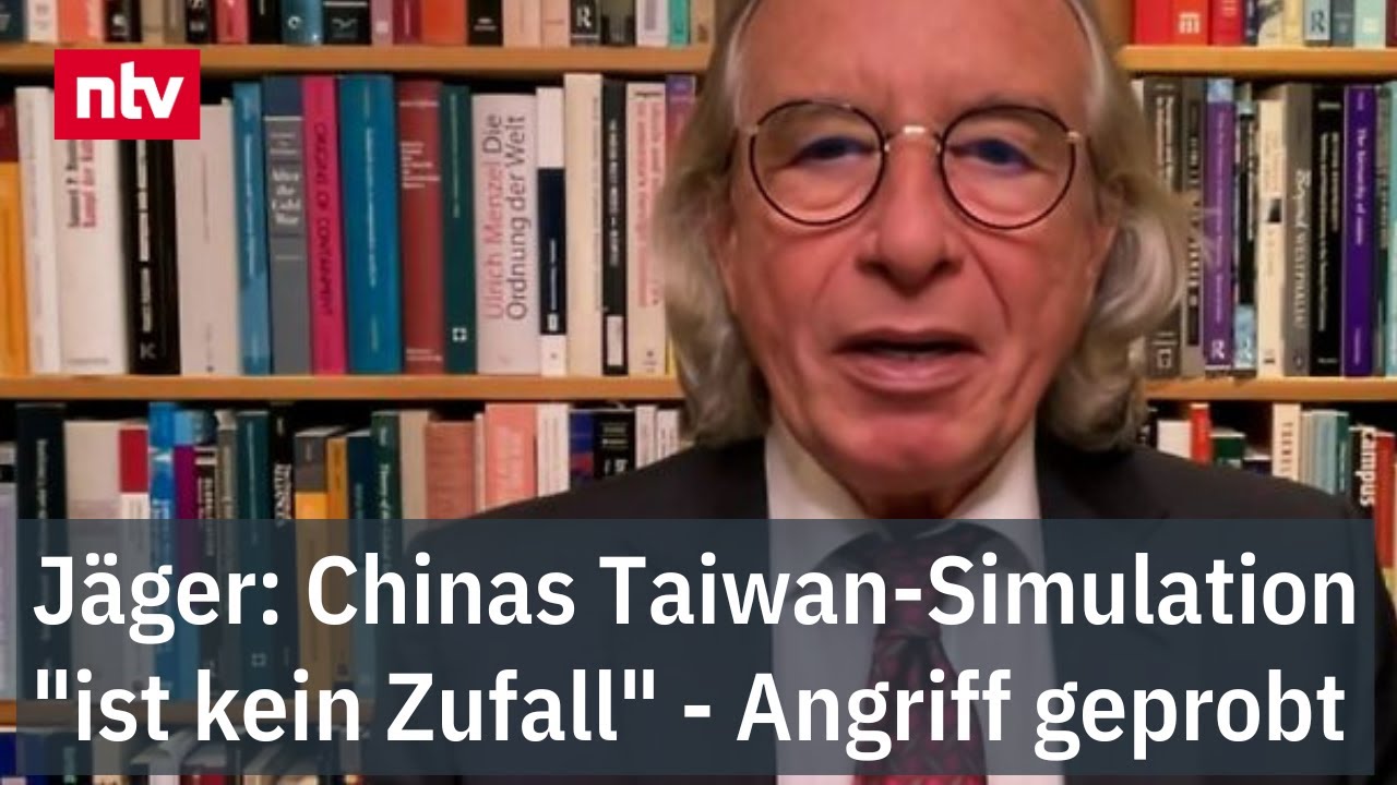 Jäger: Chinas Taiwan-Simulation "ist kein Zufall" - Peking probt Angriff auf Insel