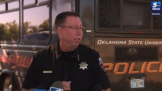 Oklahoma State University police chief gives update on triple shooting