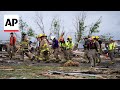 Authorities conducting search, rescue after tornado slams Greenfield, Iowa