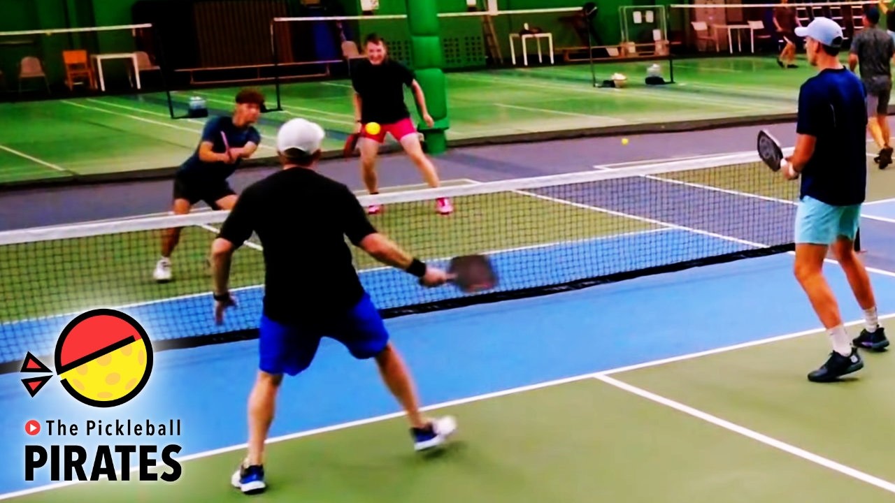 Pickleball 4.5+ Men's Doubles Looks Like