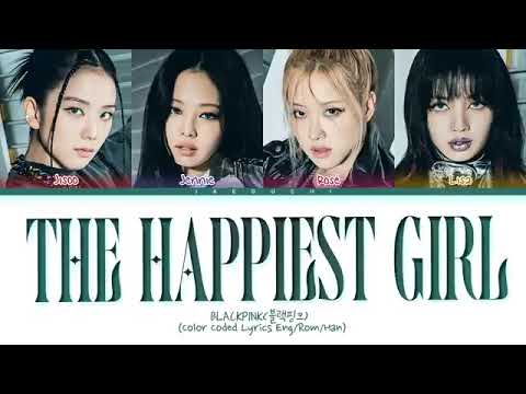 Blackpink- The Happiest Girl ●1 Hour Coler Coded● #blackpink #thehappiestgirl 🌸🦋