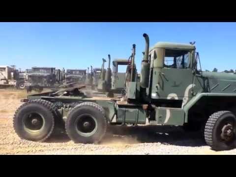1984 AM General M931 6x6 5-ton Military Tractor Truck on ...