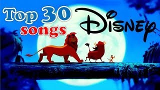 top 30 Disney songs - YouTube