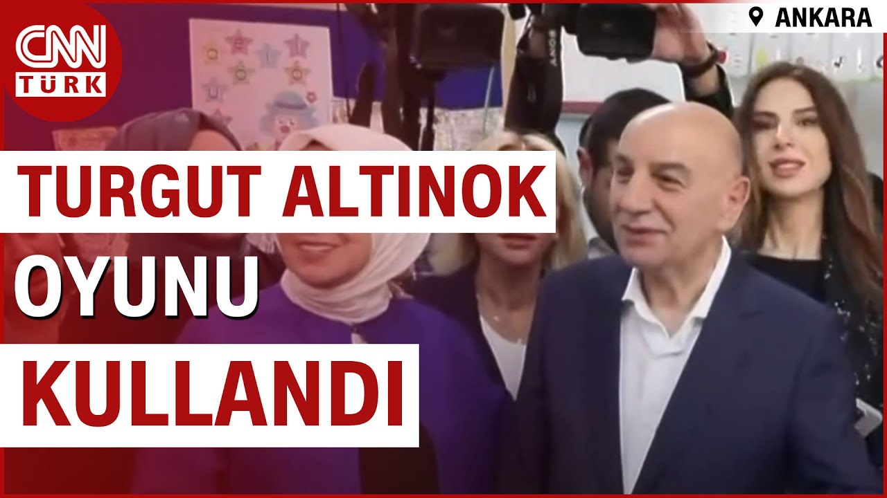 AK Parti Ankara Büyükşehir Belediye Başkan Adayı Turgut Altınok Oyunu Kullandı | CNN TÜRK